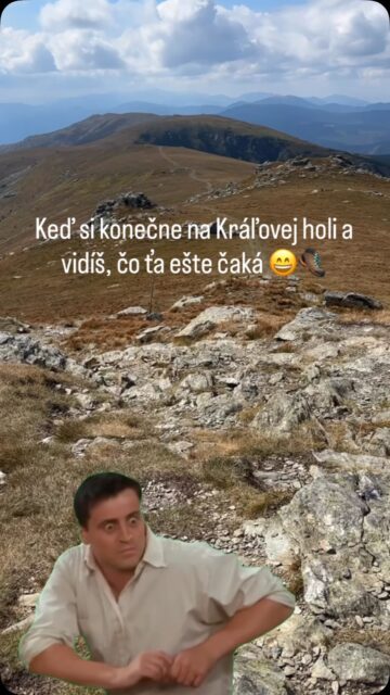 Srandičky z SNPčky II. 😄🥾 #hiking #turistika
