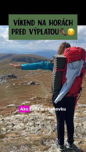 Hrebeňovkou Nízkych Tatier cez víkend 🥾🌿
Štart v Telgárte, odkiaľ vedie zelená alebo červená značka priamo na vrchol Kráľovej hole (1 946 m) – najvyššieho bodu Kráľovohoľských Tatier.
Ak neostaneš len pri označníku, ale vydáš sa o pár metrov ďalej, otvorí sa ti strhujúci výhľad na Spiš, Vysoké Tatry, Liptov aj Horehronie. Z vrcholu pokračujem hôľnym hrebeňom cez Strednú hoľu, Orlovú a Bartkovú až na čarovnú útulňu Andrejcová. Nocľah ma vyšiel na 10 €.
⚠️ Dôležité: ubytovanie si treba rezervovať vopred na www.andrejcova.sk – v sezóne býva plno, a keby náhodou nie, minimálne budeš mať istotu miesta. Nezabudni si vziať aj vlastný spacák
Trasa po červenej Telgárt Andrejcová je 6:56 h a 16,8 km. #hiking #turistika